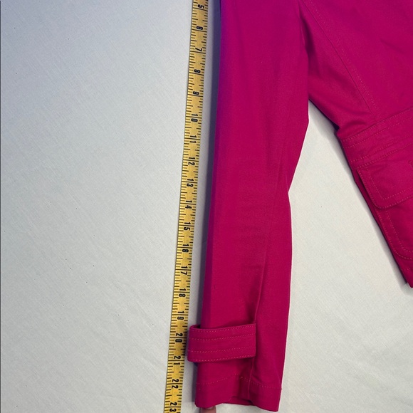 Talbots Women's Bright Pink Blazer 97% cotton size 4 - Picture 8 of 11